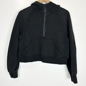 Lululemon Scuba Oversized Half-Zip Hoodie Black Size XS/S
